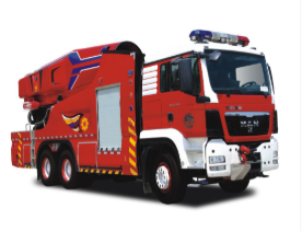 BX5310GXFWP40/7M5 涡喷7消防车